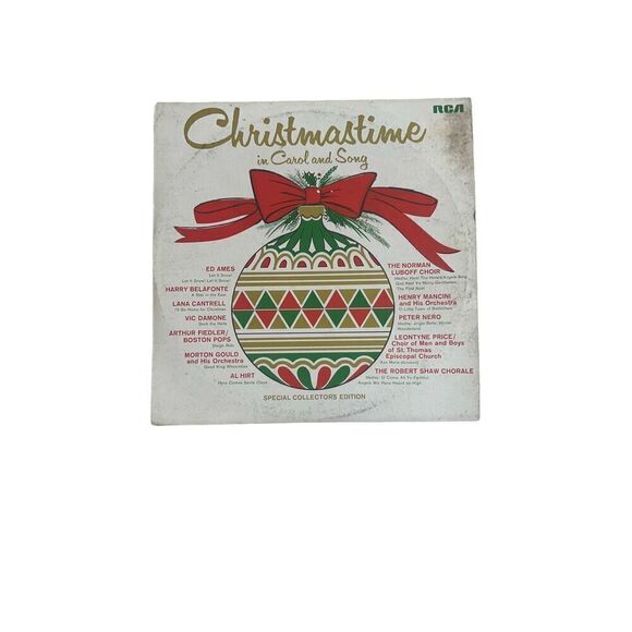 Vintage Christmastime in Carol and Song Record player - Picture 1 of 10